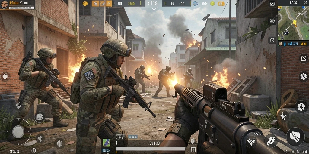 Gameplay menegangkan dari 8180 yang penuh aksi.