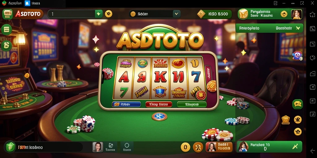 Tampilan gameplay yang menarik dan interaktif dari ASDTOTO.
