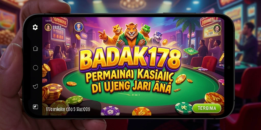 Tampilan gameplay menarik dari BADAK178 di kasino.