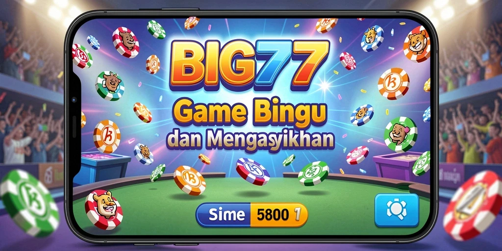 Screenshot gameplay Bingo menampilkan suasana permainan yang menyenangkan.