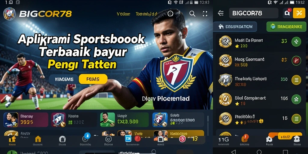 Tangkapan layar utama BIGCOR78 menunjukkan gameplay taruhan yang dinamis.