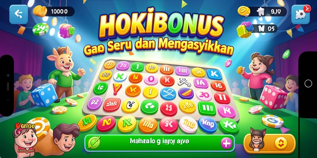 Screenshot HOKIBONUS menampilkan gameplay seru permainan Bingo.