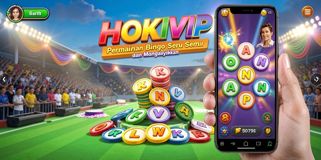 Tampilan gameplay HOKIVIP yang membuat seru permainan Bingo.