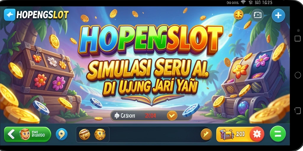 Tampilan gameplay HOPENGSLOT yang mengesankan dan seru.