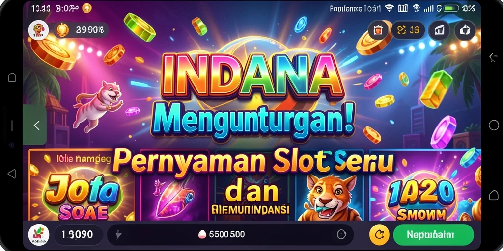 Tampilan gameplay Slot yang mengasyikkan dari INDAAA.