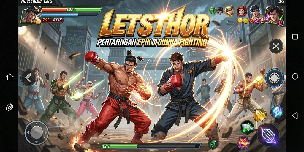Tampilkan aksi seru pertarungan di LETSTHOR.