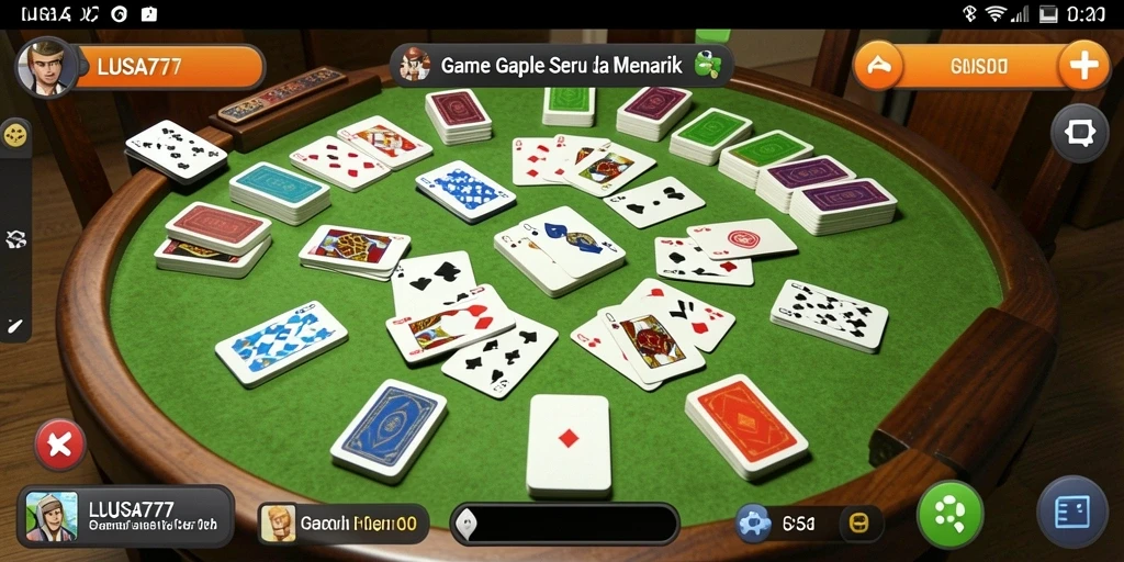 Screenshot gameplay LUSA777 yang menarik dan seru.