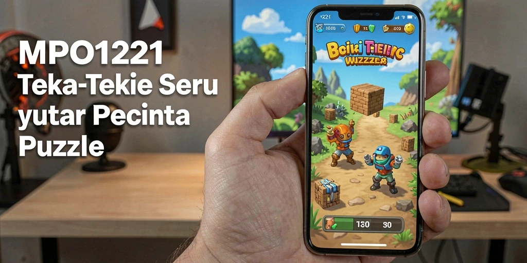 Screenshot gameplay MPO1221 yang menunjukkan tantangan puzzle.