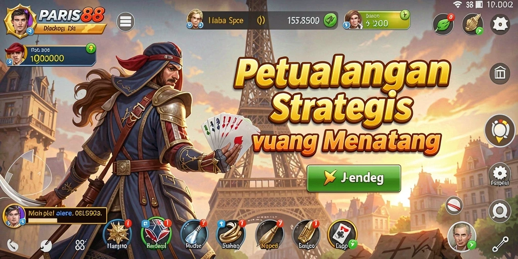 Gameplay PARIS88 yang menarik dengan strategi yang mendalam.