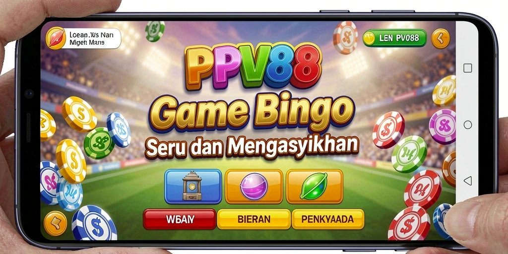 Tampilan gameplay Bingo yang mendebarkan dan interaktif.