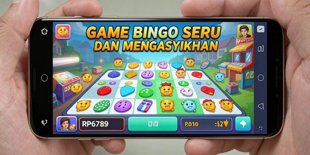 Screenshot utama RP6789 menampilkan gameplay seru Bingo.