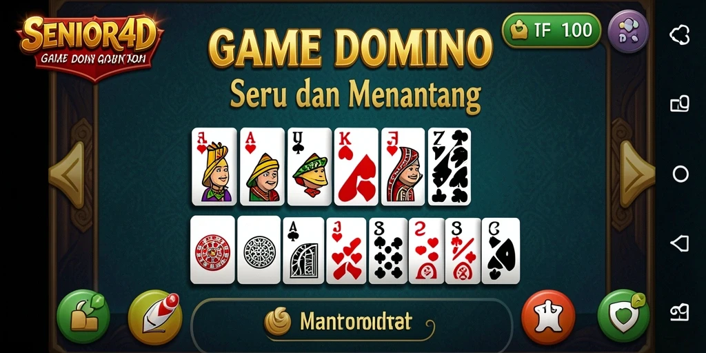 Screenshot gameplay SENIOR4D dengan tampilan menarik dan interaksi pemain.