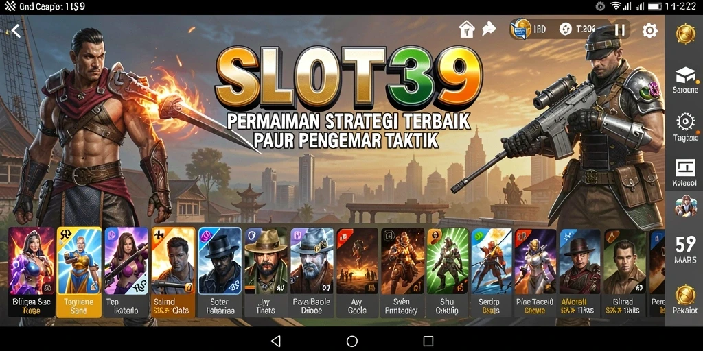 Tampilan menarik dari gameplay SLOT39 dengan strategi yang mendebarkan.